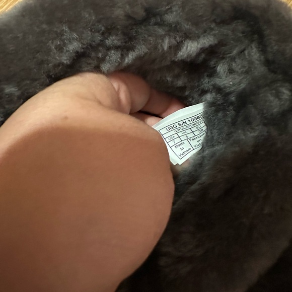 UGG Charcoal Fur-Lined Boots - Picture 8 of 12